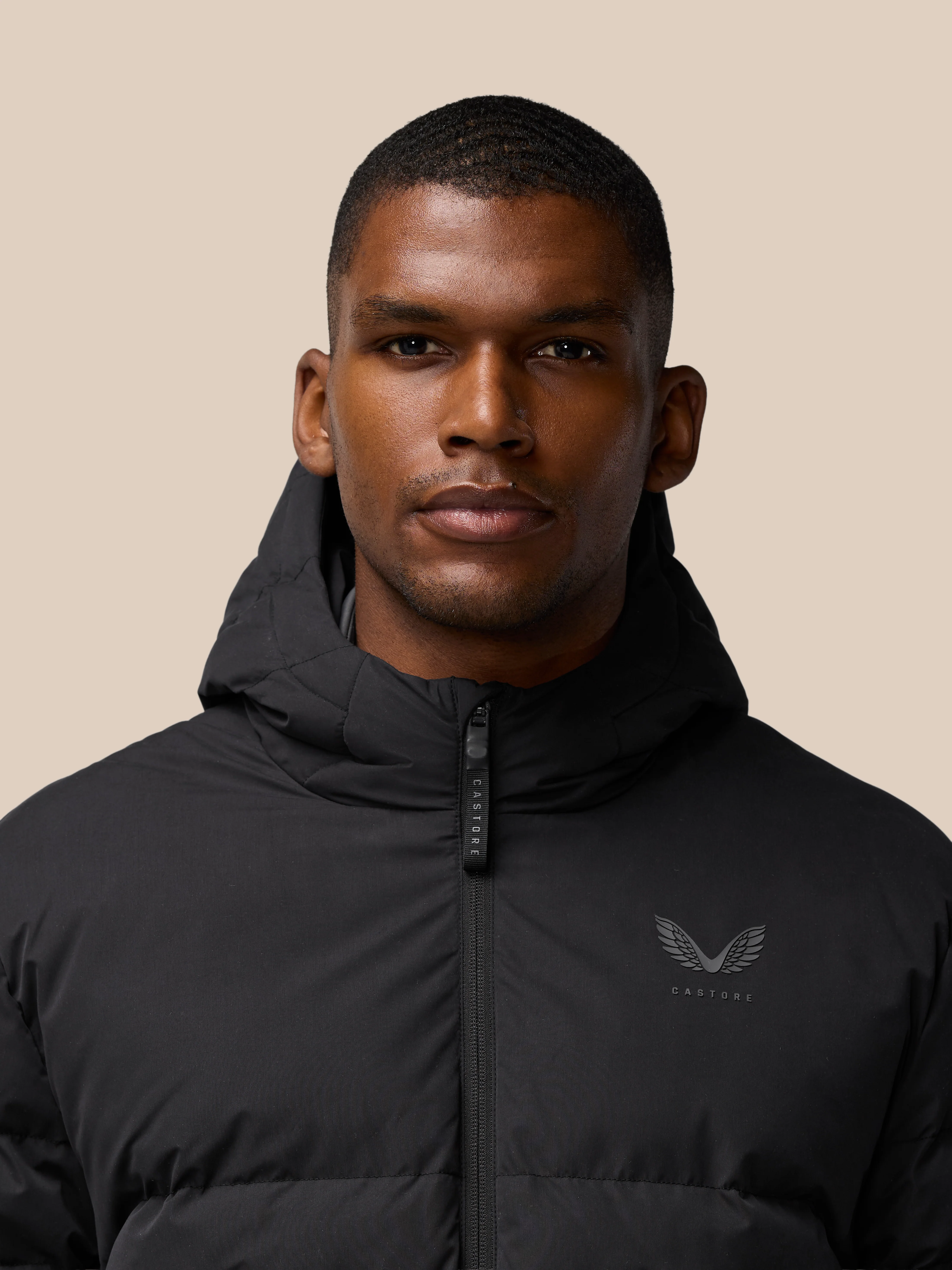 Lightweight Puffer Jacket - Black - Image 4
