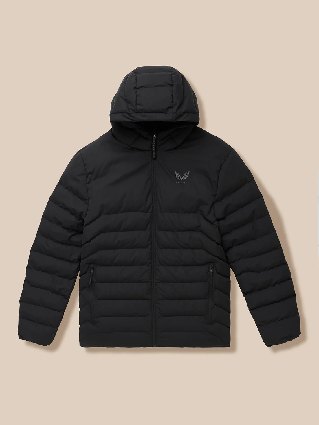 Lightweight Puffer Jacket - Black - Image 9