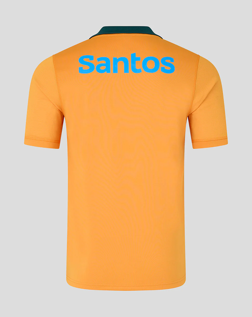 Rugby Australia Men's Wallabies Home Shirt - Gold - Image 2