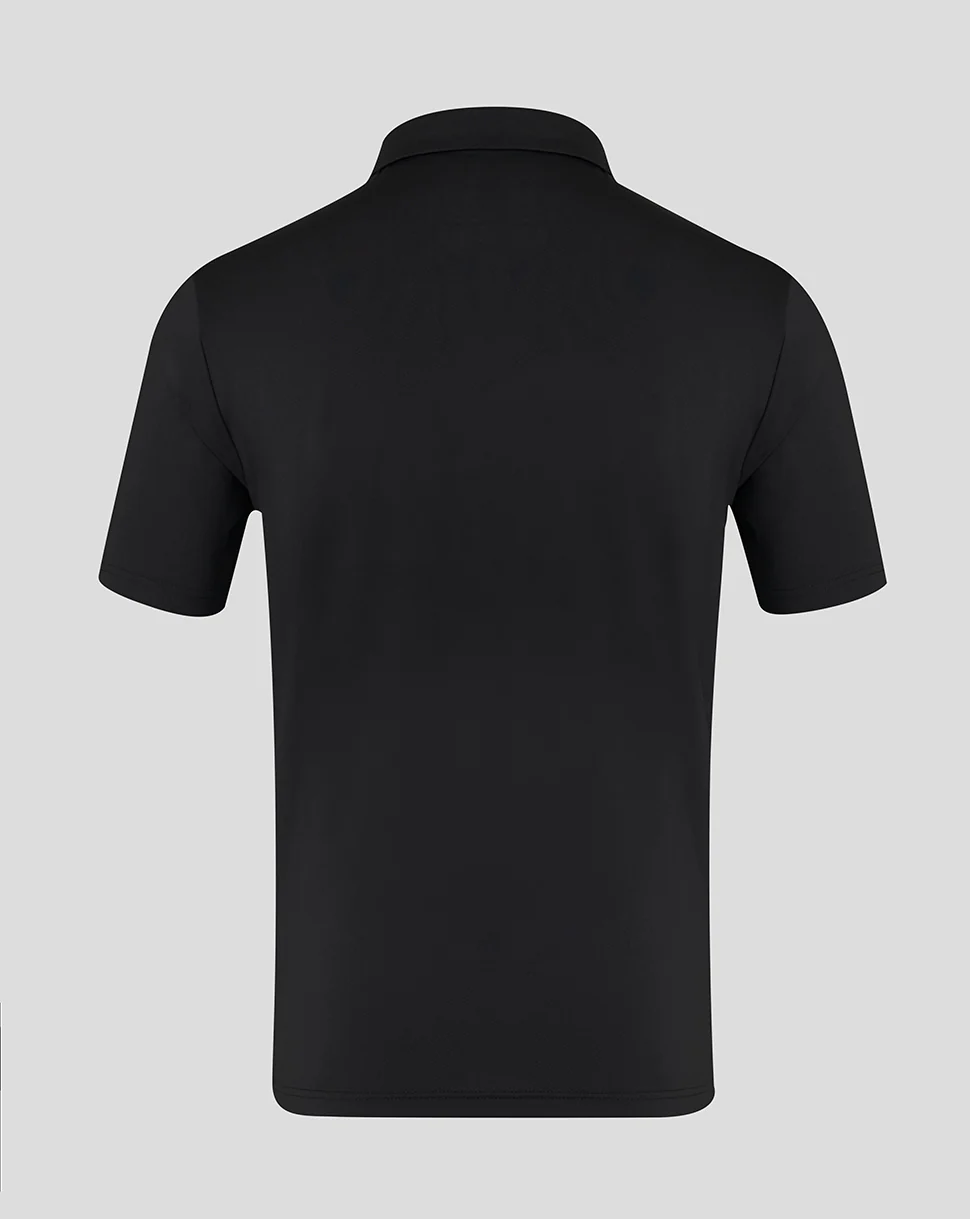 Short Sleeve Men's Polo - Black - Image 2