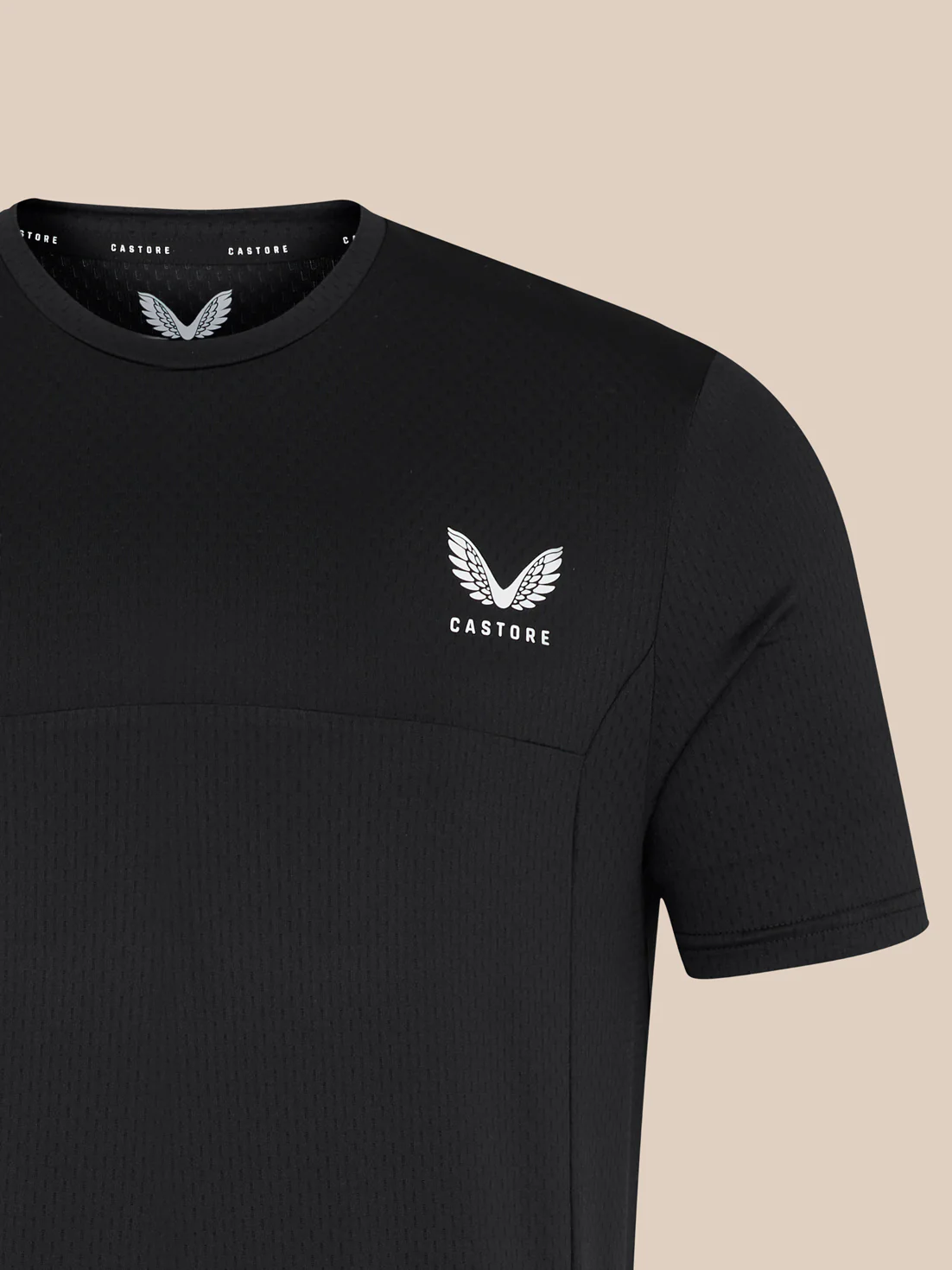 Men's Short Sleeve Training T-Shirt - Black - Image 4