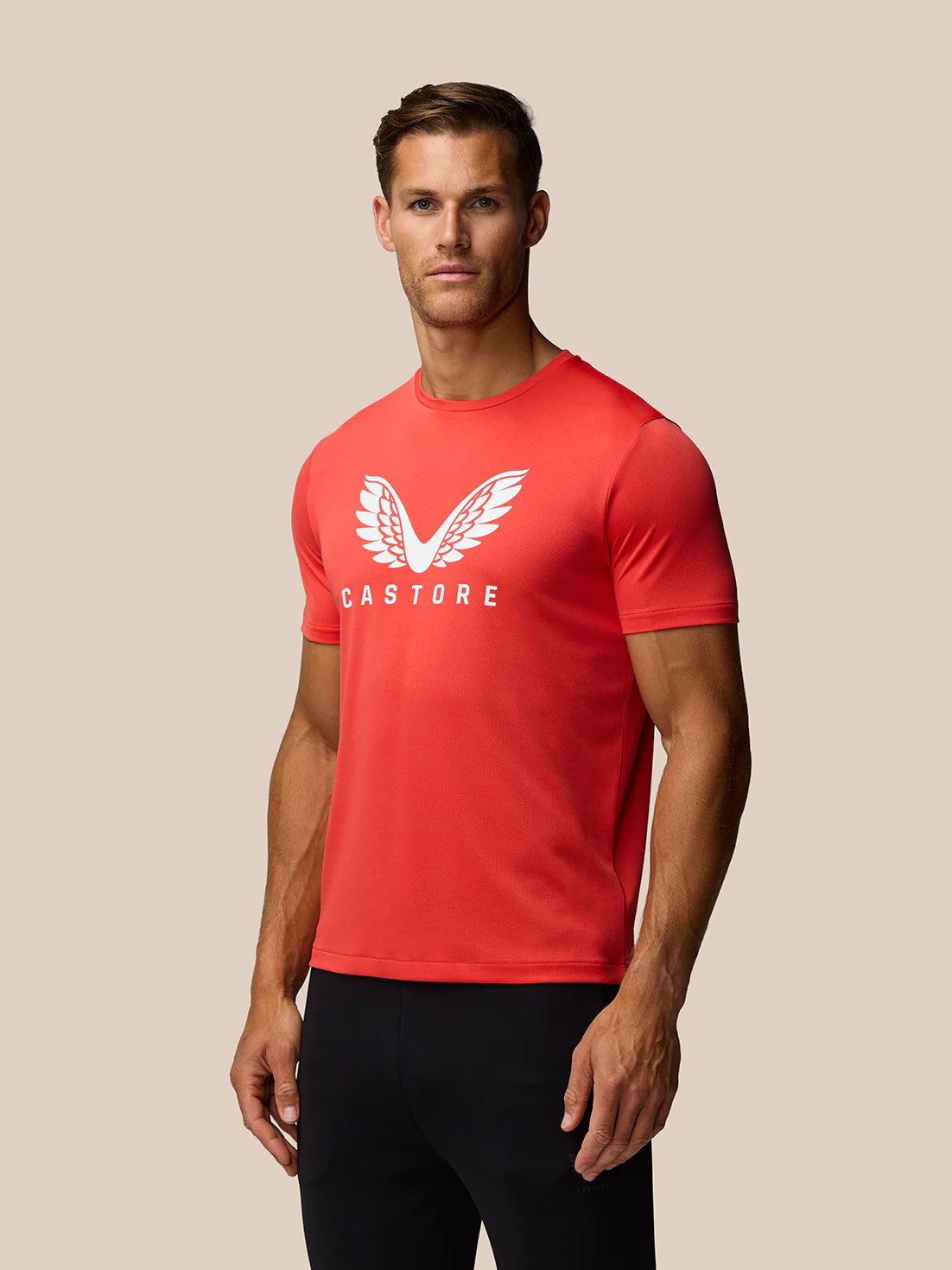 Graphic Training T-Shirt - Poppy Red - Image 2
