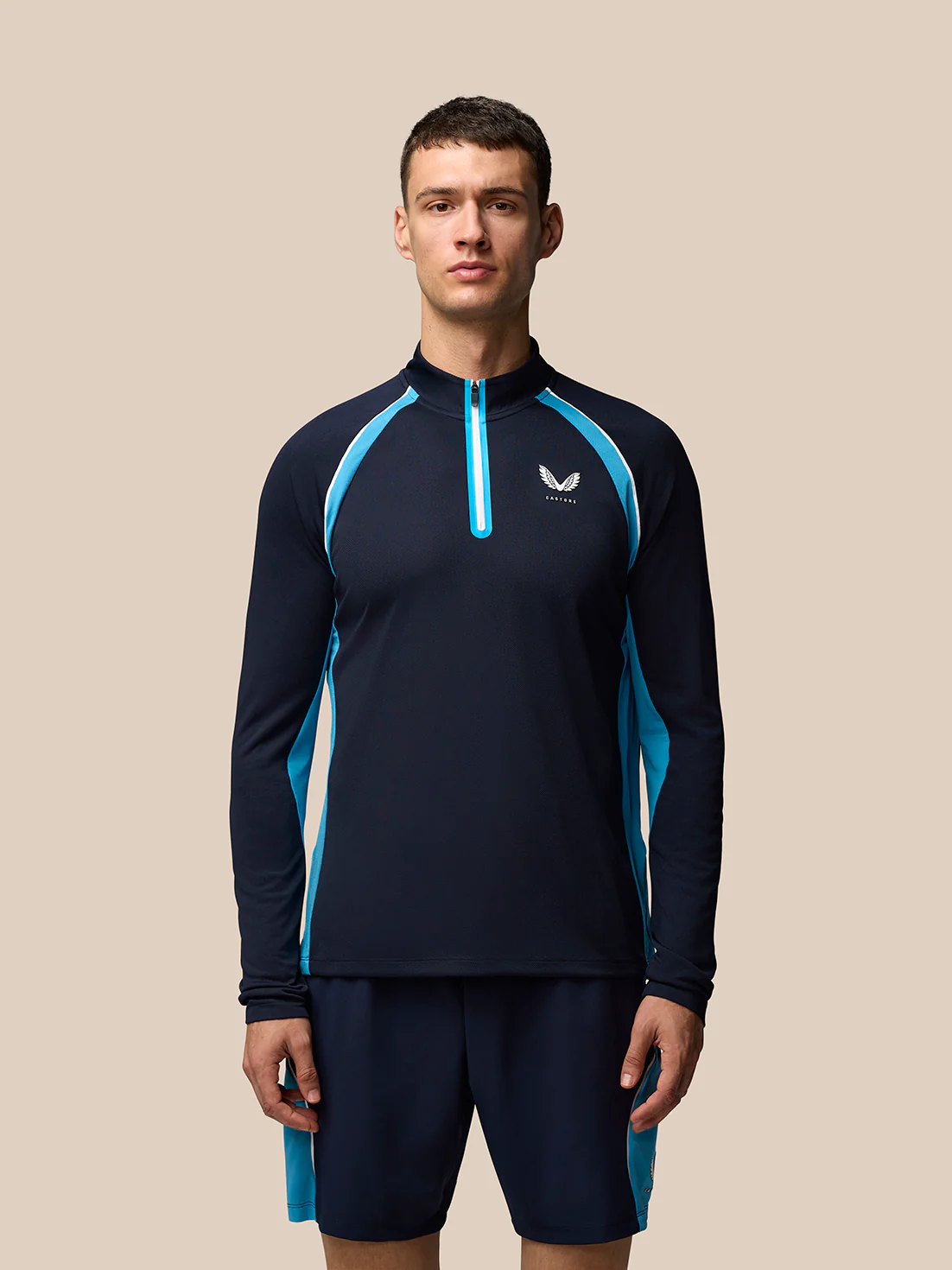 Tennis Long Sleeve Top - Navy