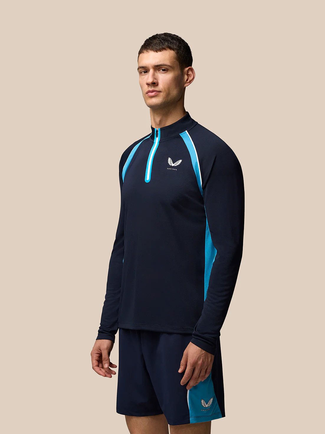 Tennis Long Sleeve Top - Navy - Image 3