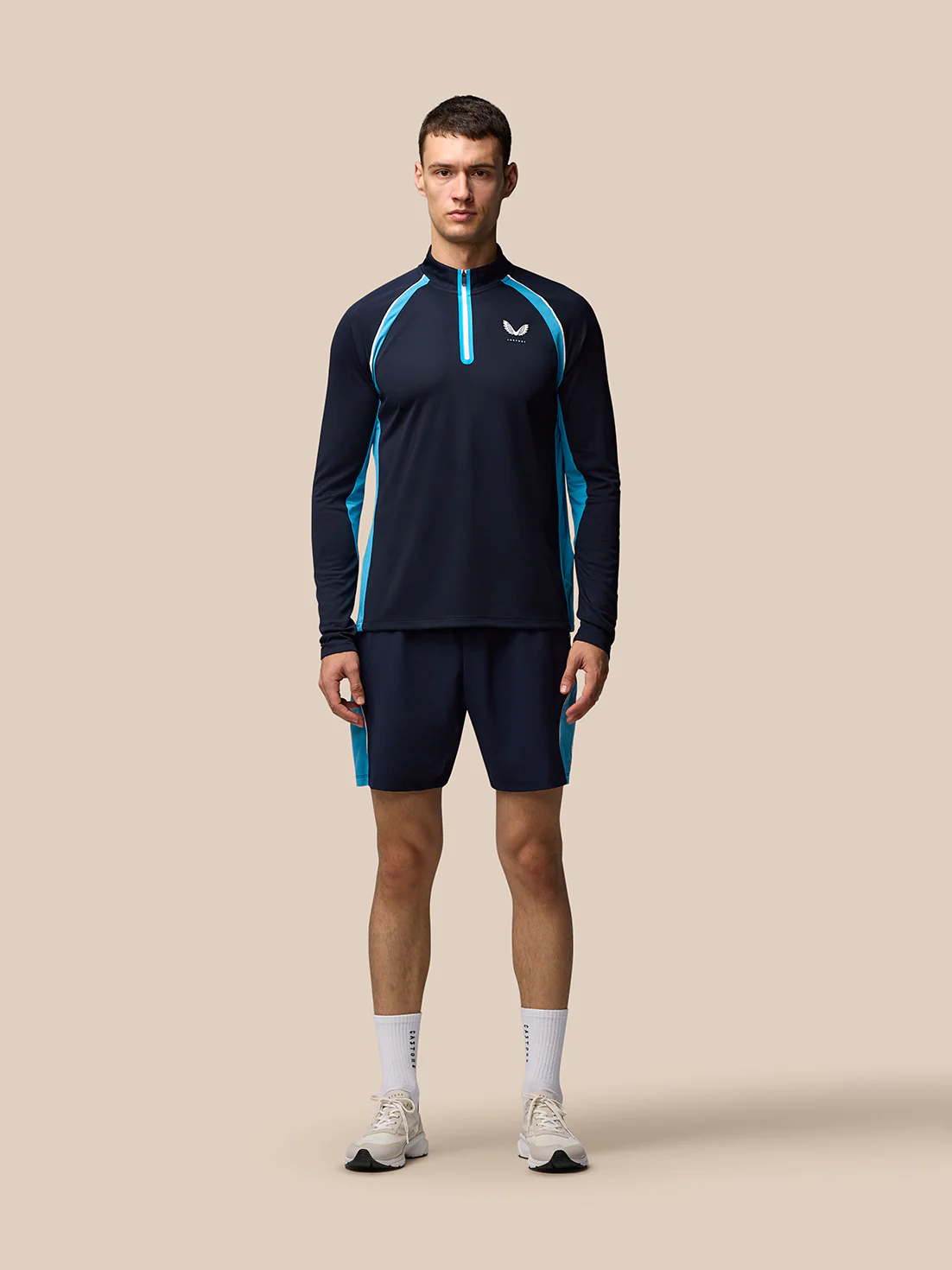Tennis Long Sleeve Top - Navy - Image 6