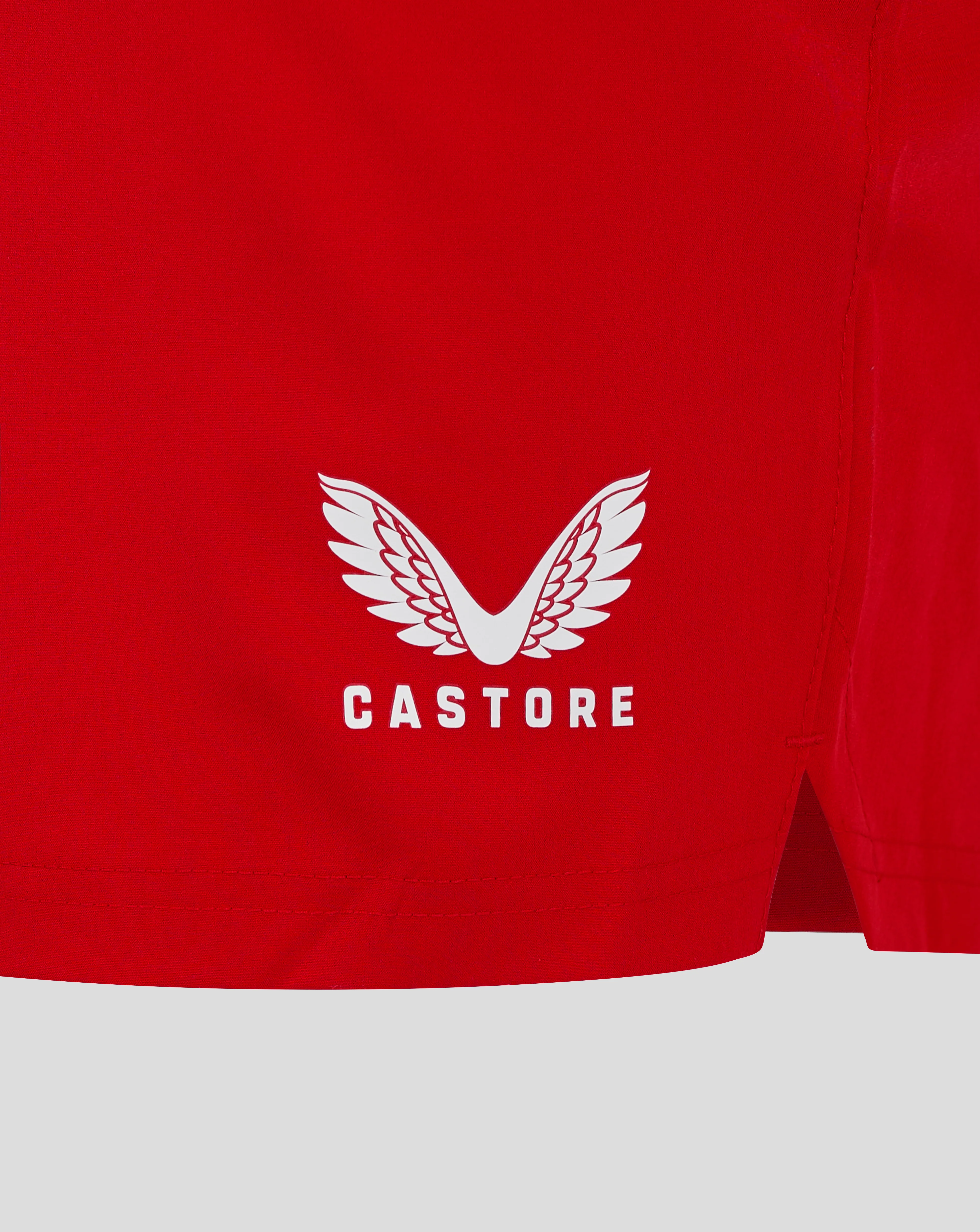 Mens Woven Training Short - True Red - Image 3