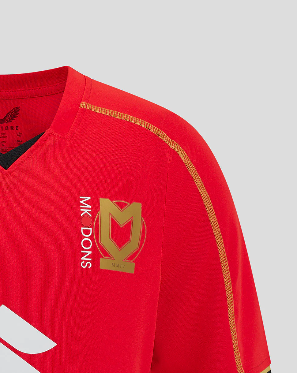 Mk Dons Junior 24/25 Away Shirt - Image 4