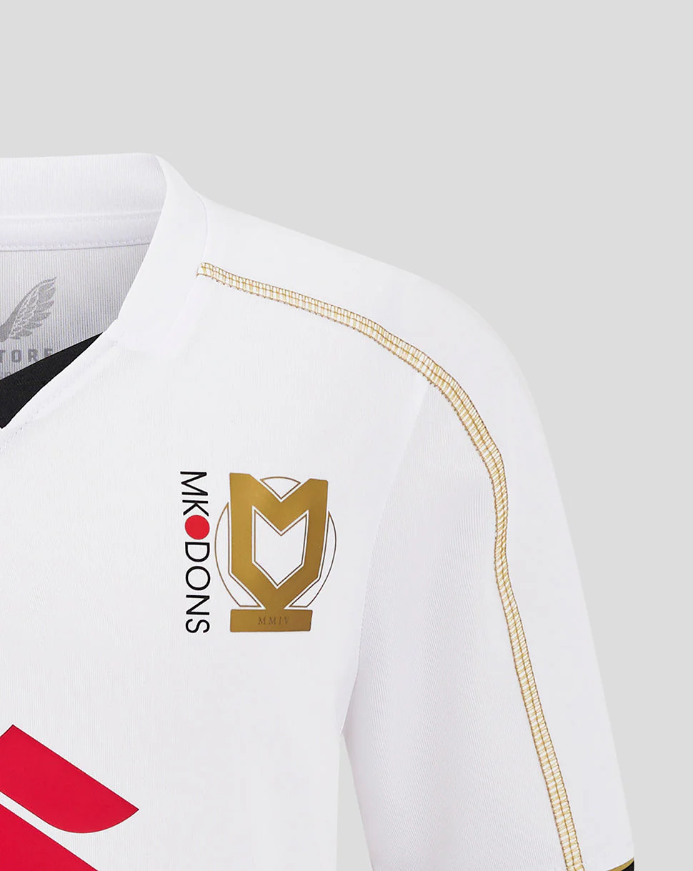 Mk Dons Junior 24/25 Home Shirt - Image 4