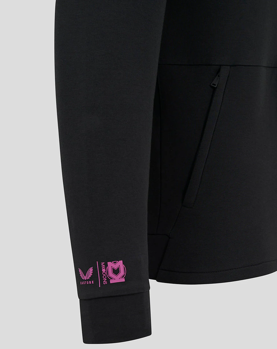 Mk Dons Men's 24/25 Hooded Travel Jacket - Image 3