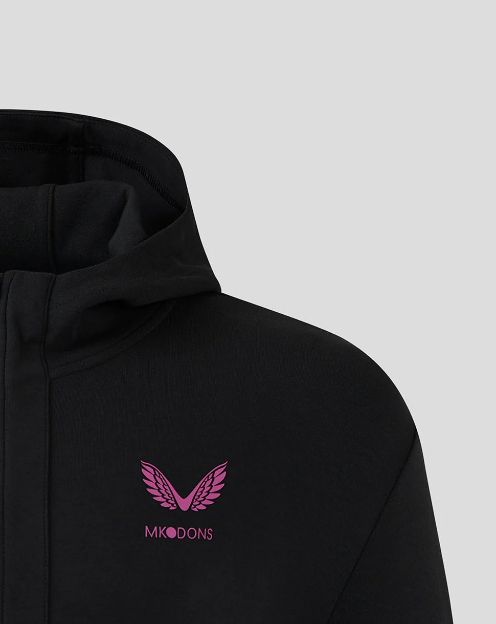 Mk Dons Men's 24/25 Hooded Travel Jacket - Image 5