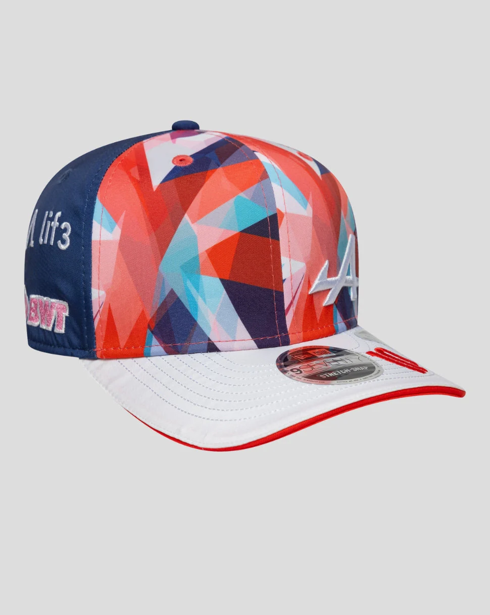 New Era Alpine Silverstone Pierre Gasly 9Seventy® Stretch Snap Cap - White - Image 3