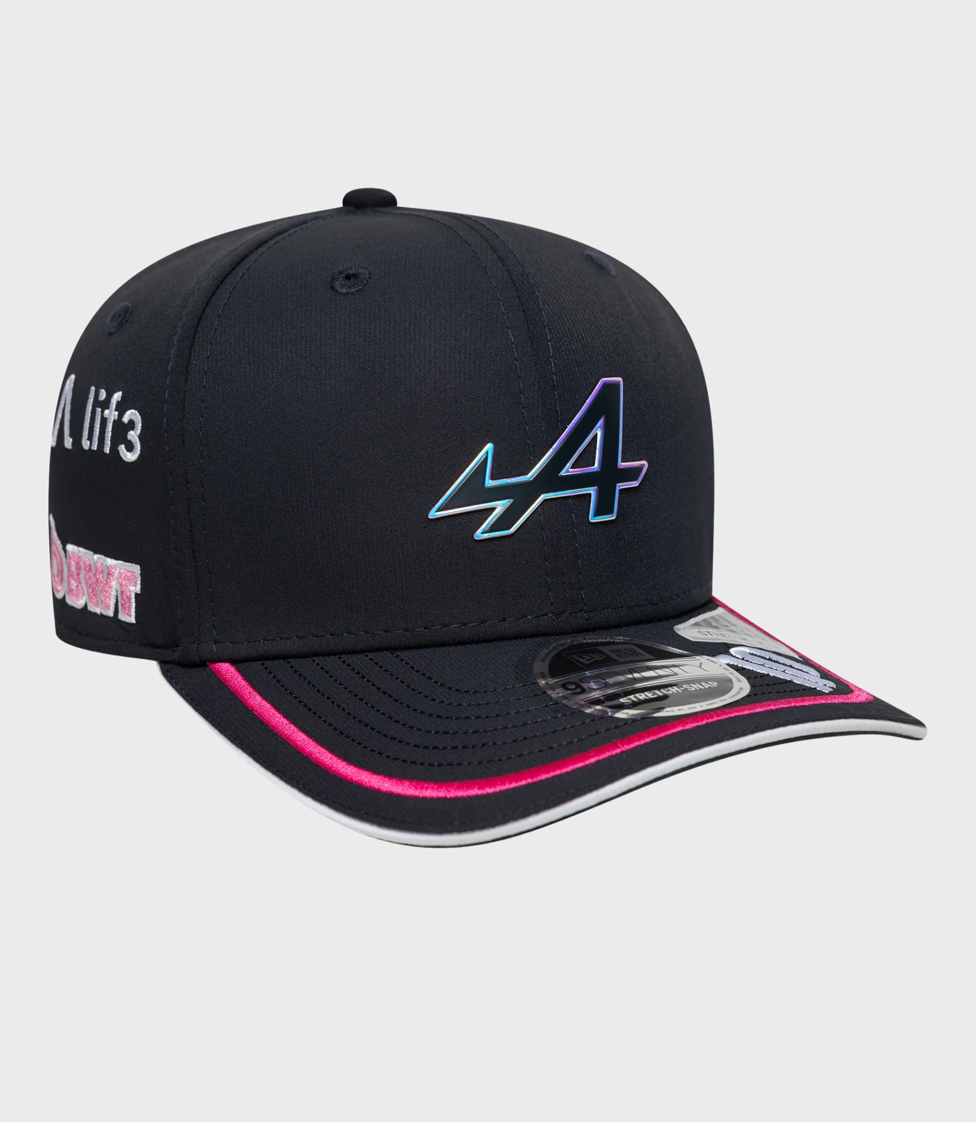 New Era F1 Team Kit Pierre Gasly 9Seventy Stretch Snap Cap - Navy - Image 4