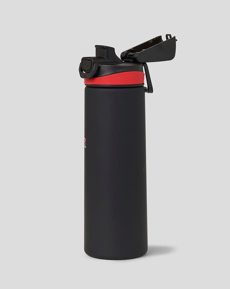 Official Haas Team 750ml Water Bottle - Black - Image 2