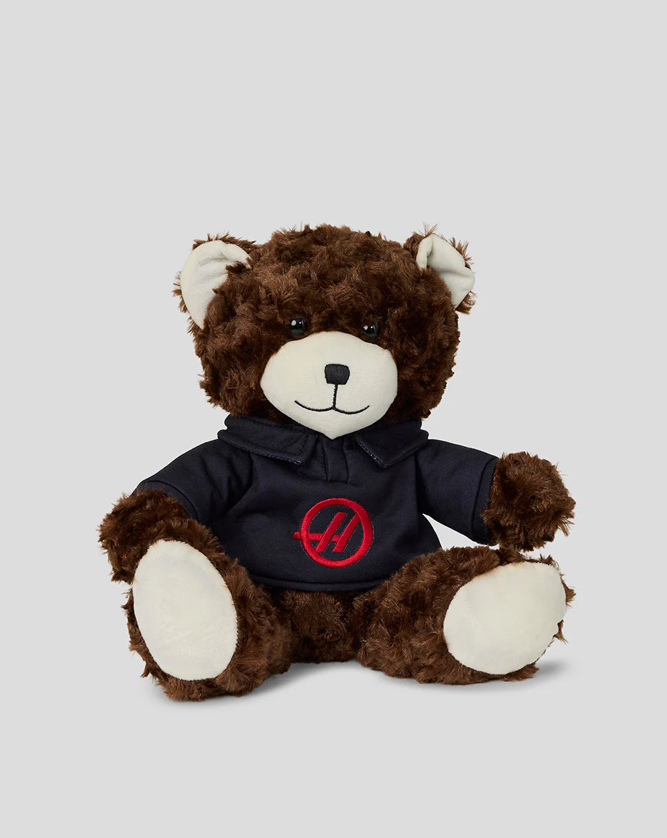 Official Haas Team Plush Bear - Black