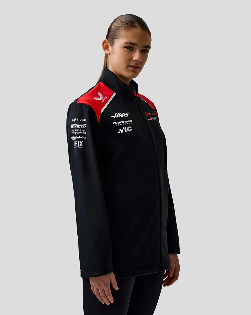 Official Haas Team Unisex Soft Shell Jacket - Image 2