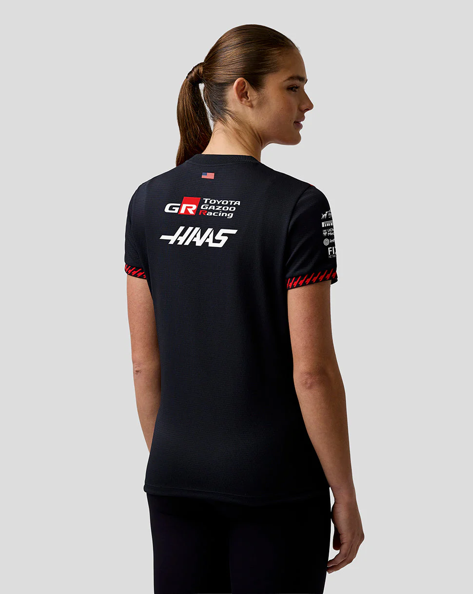 Official Haas Team Women's Driver T-Shirt - Image 2
