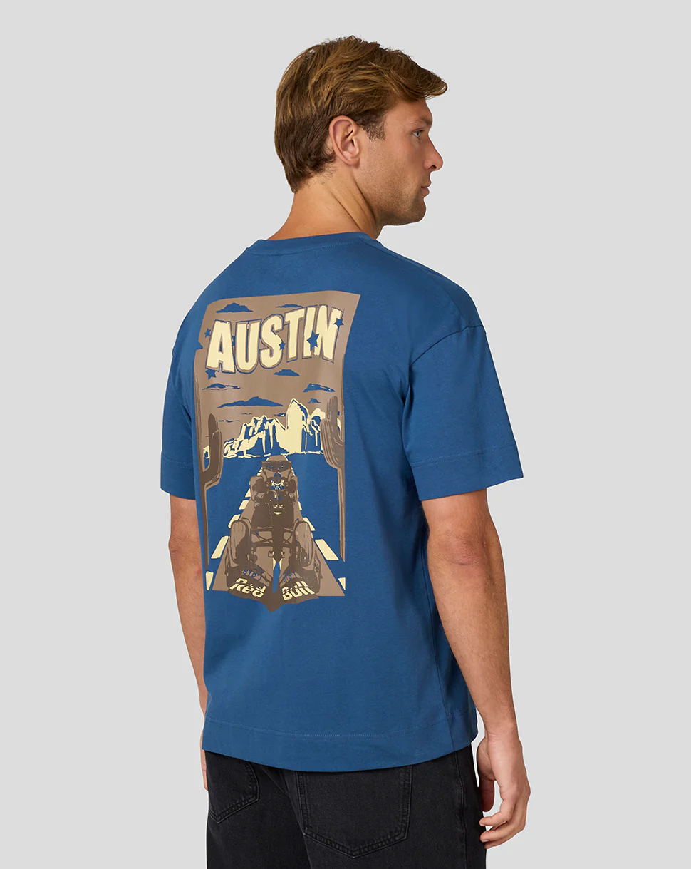 Oracle Red Bull Racing Austin Short Sleeve T-Shirt - Image 3