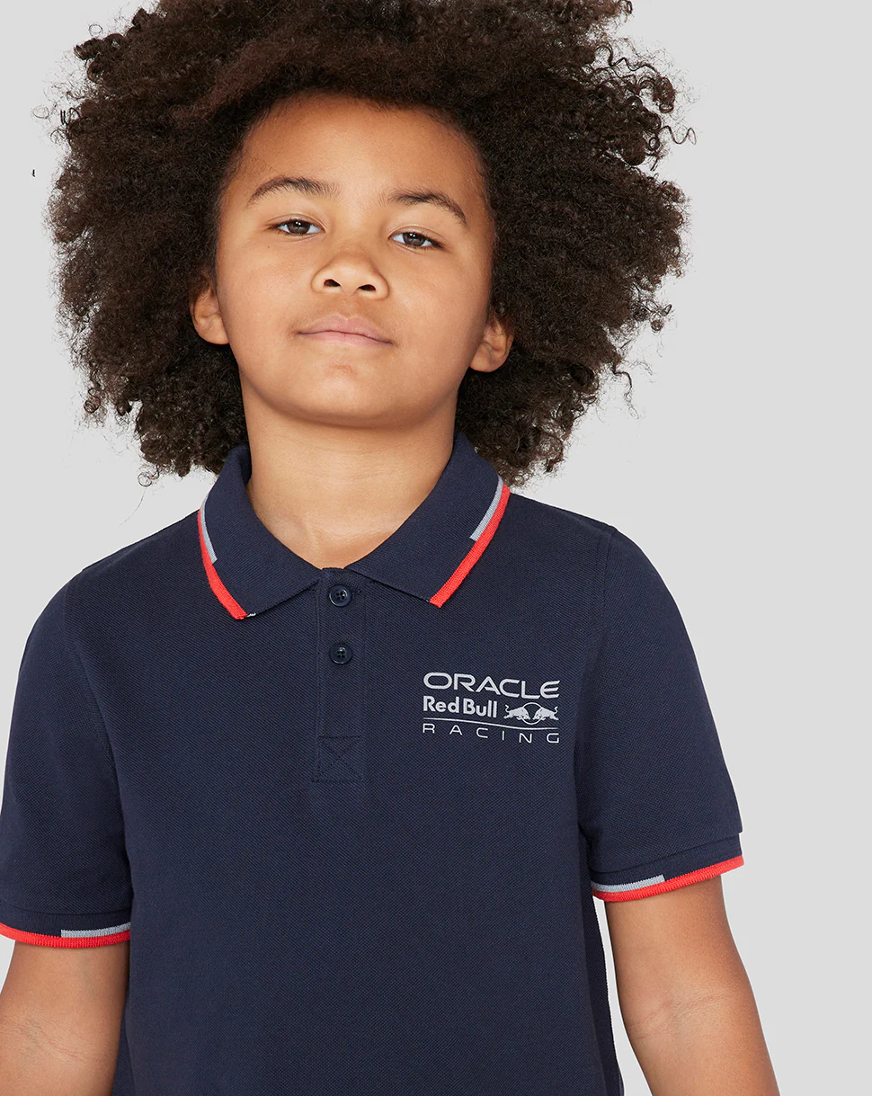 Oracle Red Bull Racing Junior Core Polo - Night Sky - Image 6
