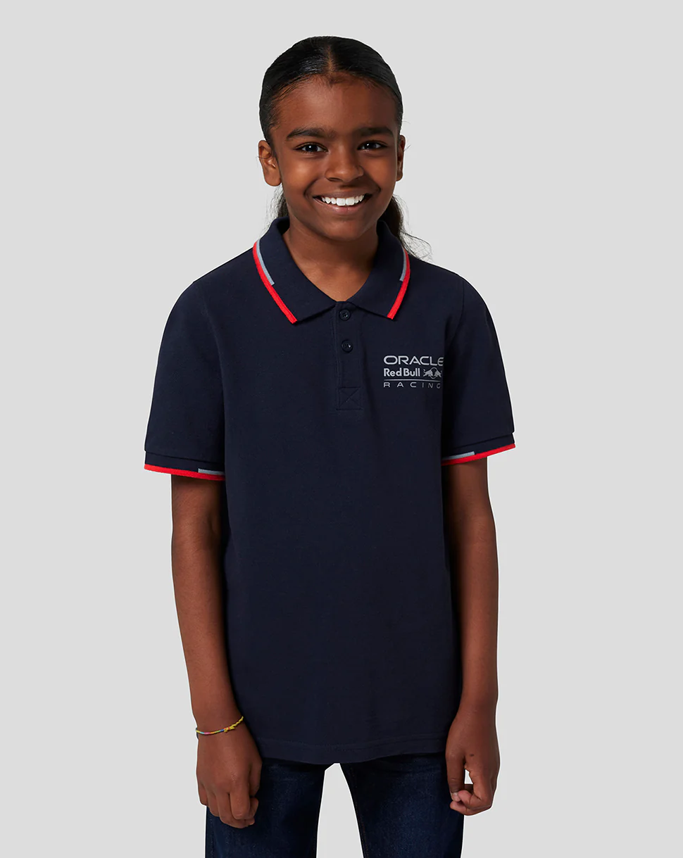 Oracle Red Bull Racing Junior Core Polo - Night Sky - Image 7
