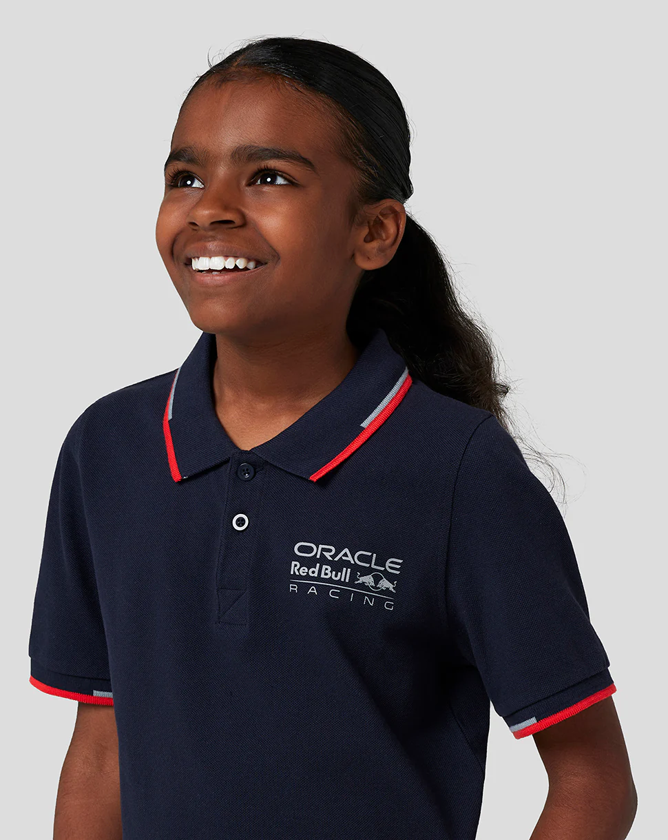 Oracle Red Bull Racing Junior Core Polo - Night Sky - Image 9