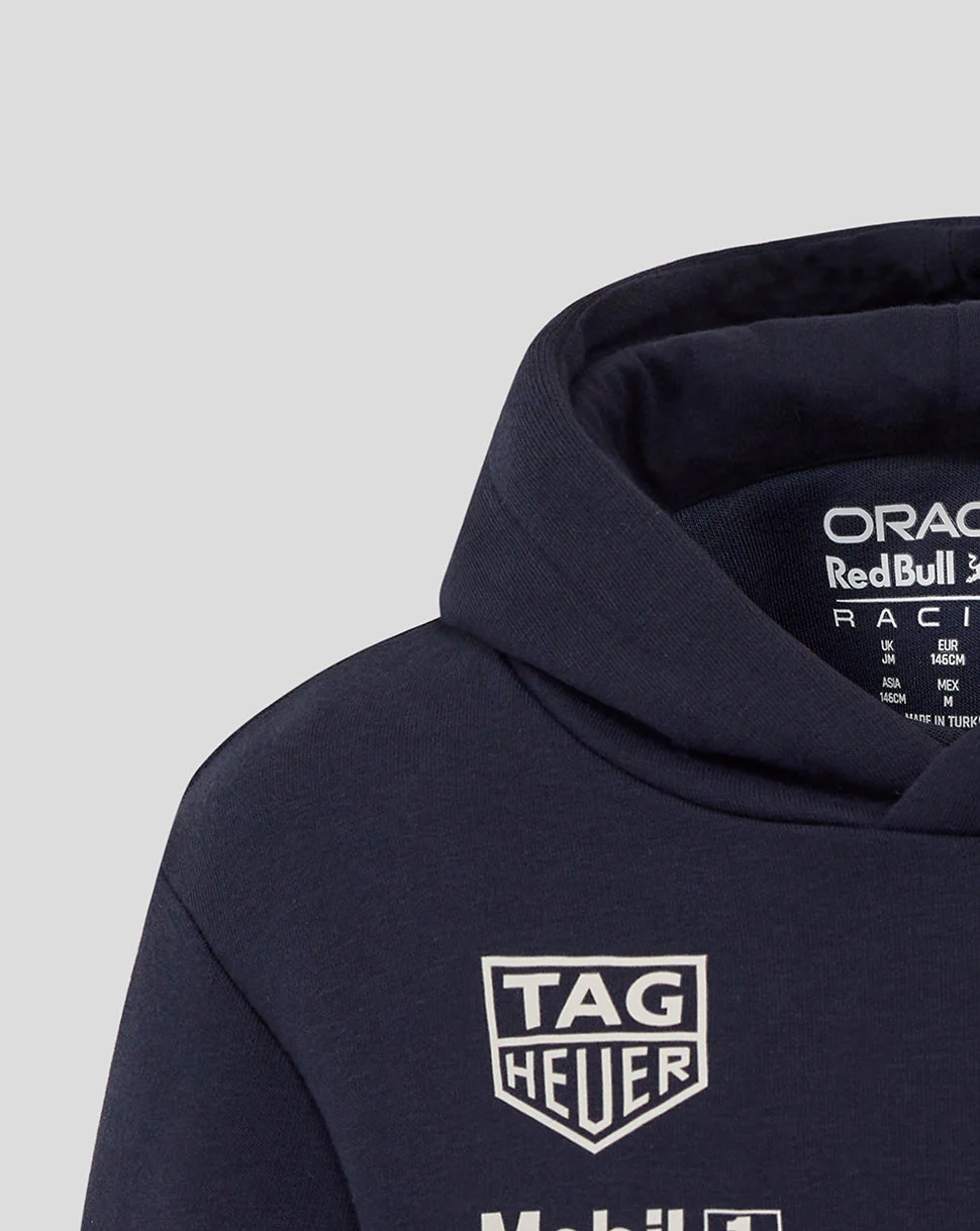 Oracle Red Bull Racing Junior Heritage Hoodie - Night Sky - Image 6
