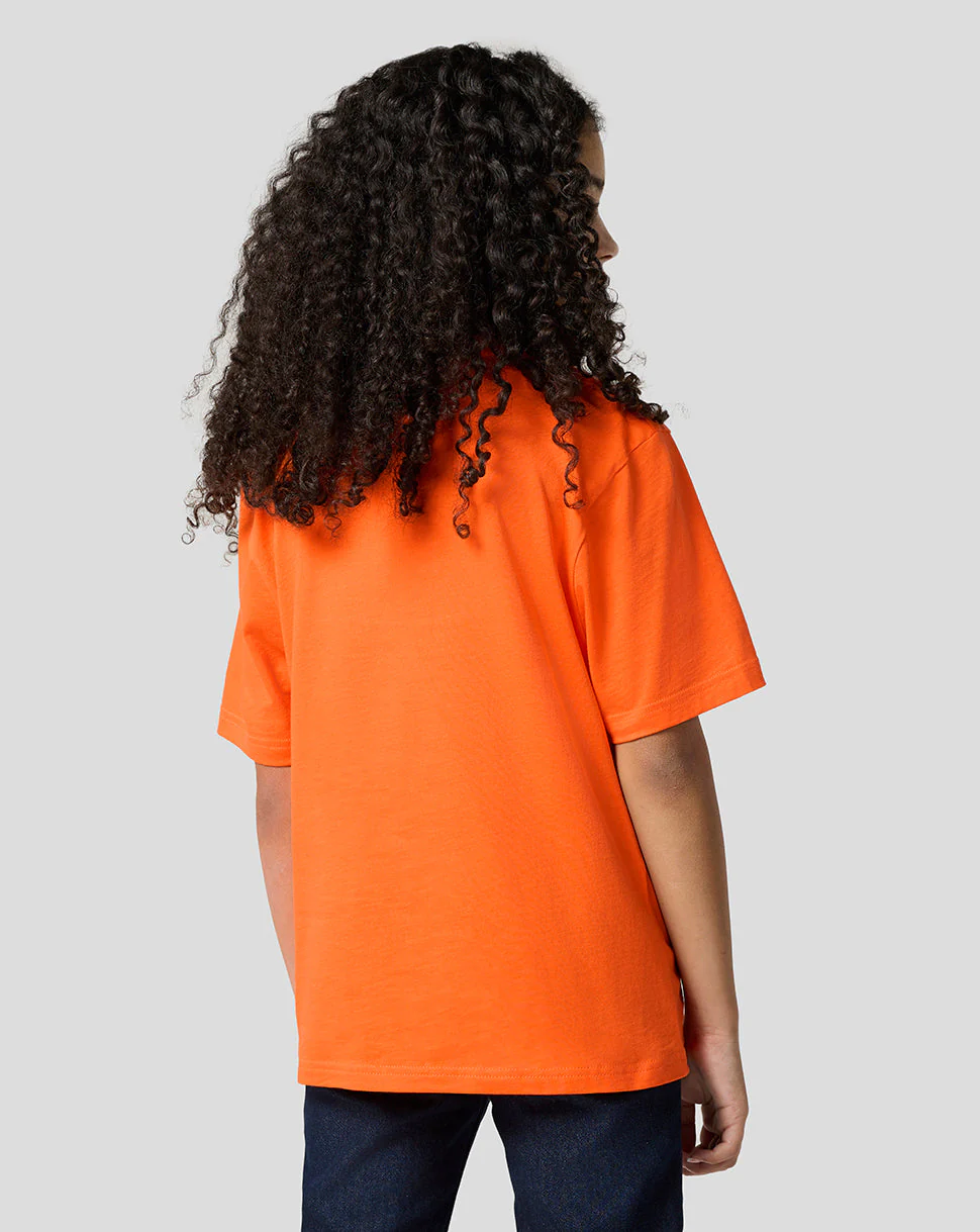 Oracle Red Bull Racing Junior Max Verstappen Puzzle T-Shirt - Exotic Orange - Image 4