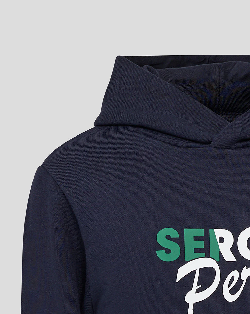 Oracle Red Bull Racing Junior Sergio Perez Flag Pullover Hoodie - Night Sky - Image 5