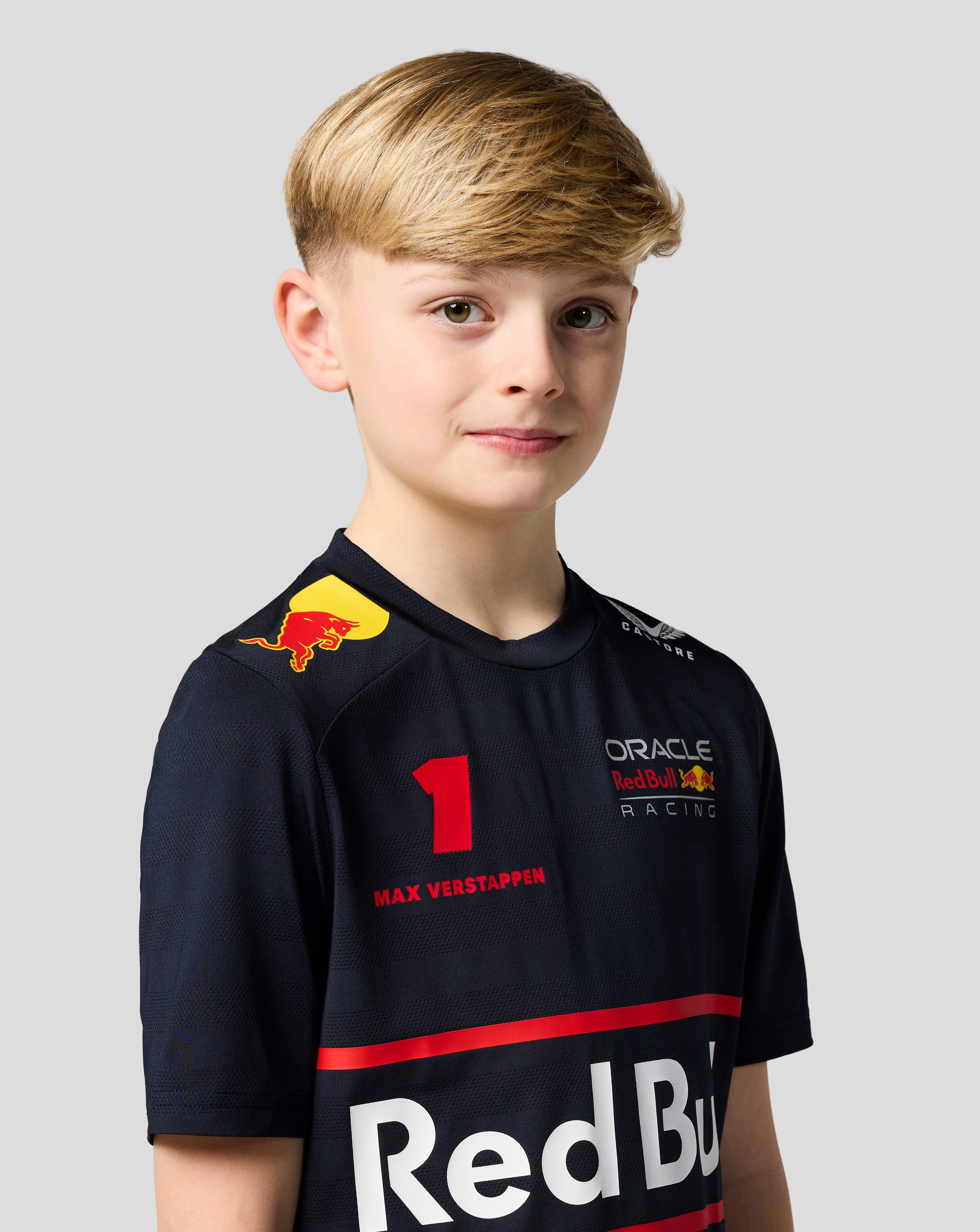 Oracle Red Bull Racing Junior Teamline Max Verstappen T-Shirt - Night Sky - Image 9