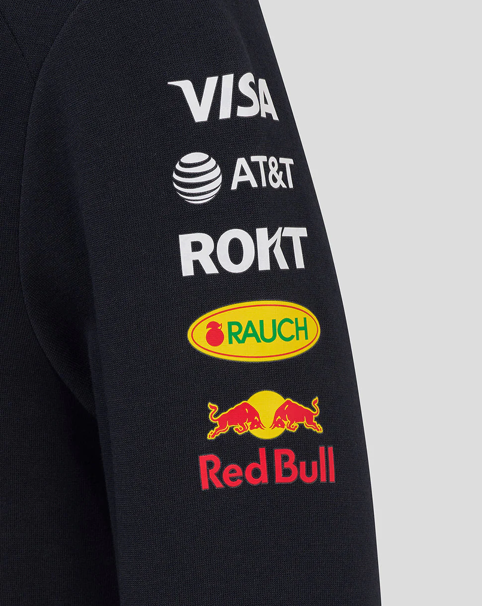 Oracle Red Bull Racing Junior Teamline Pullover Hoodie - Night Sky - Image 3
