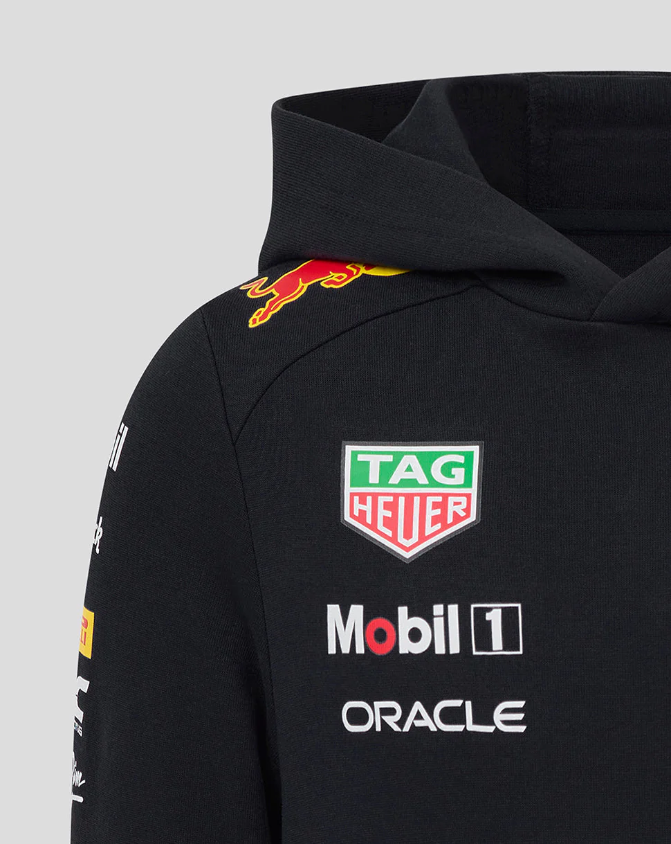 Oracle Red Bull Racing Junior Teamline Pullover Hoodie - Night Sky - Image 6