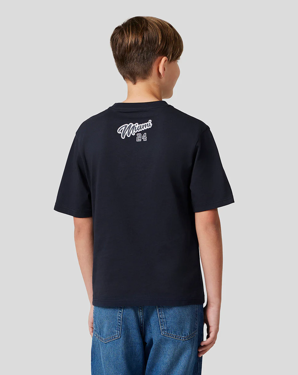 Oracle Red Bull Racing Juniors Miami Short Sleeve T-Shirt - Image 3
