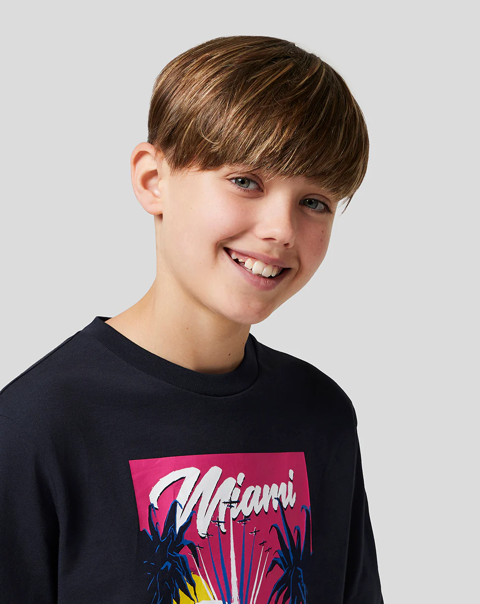 Oracle Red Bull Racing Juniors Miami Short Sleeve T-Shirt - Image 7