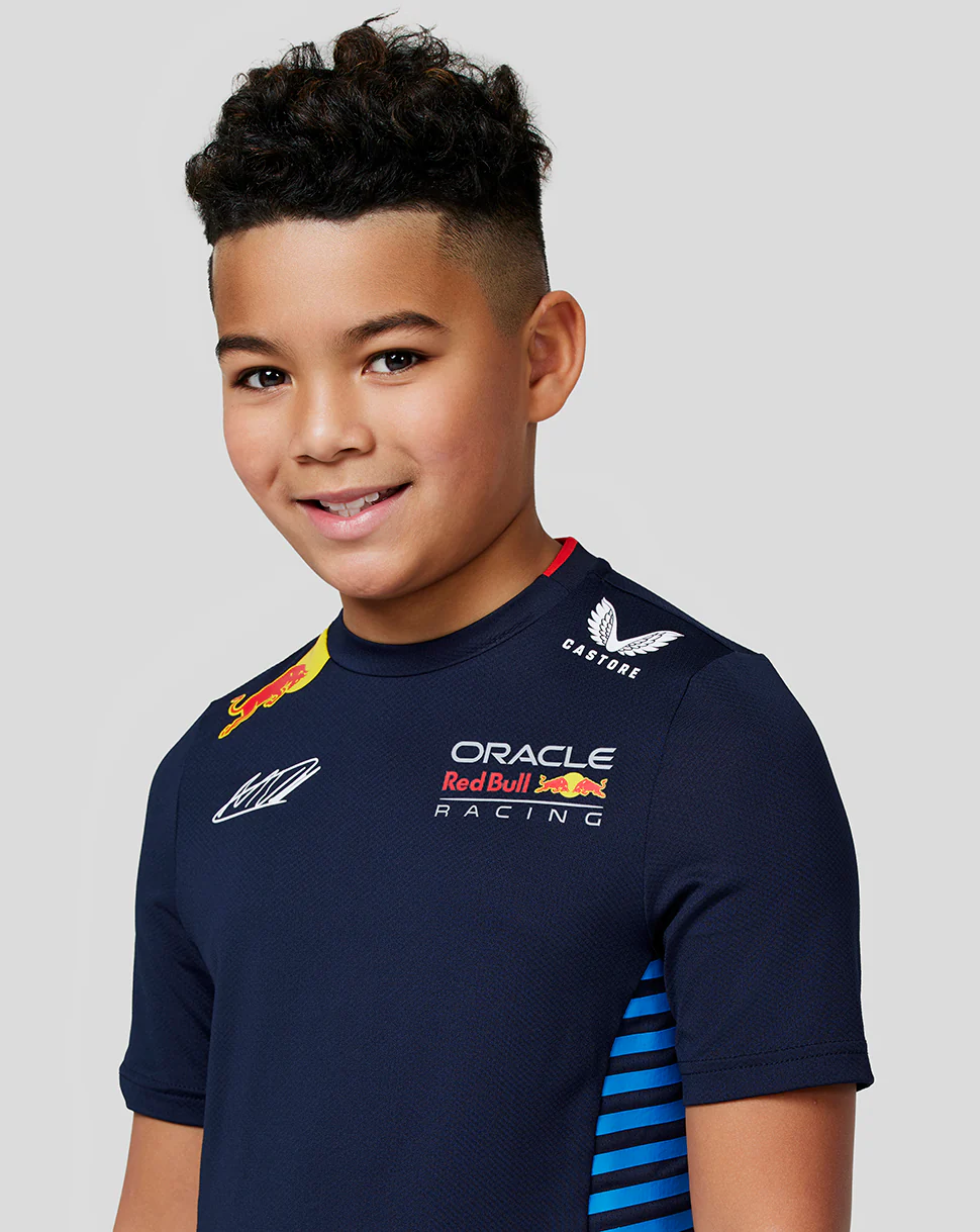 Oracle Red Bull Racing Junior Official Teamline Max Verstappen T-Shirt - Night Sky - Image 7