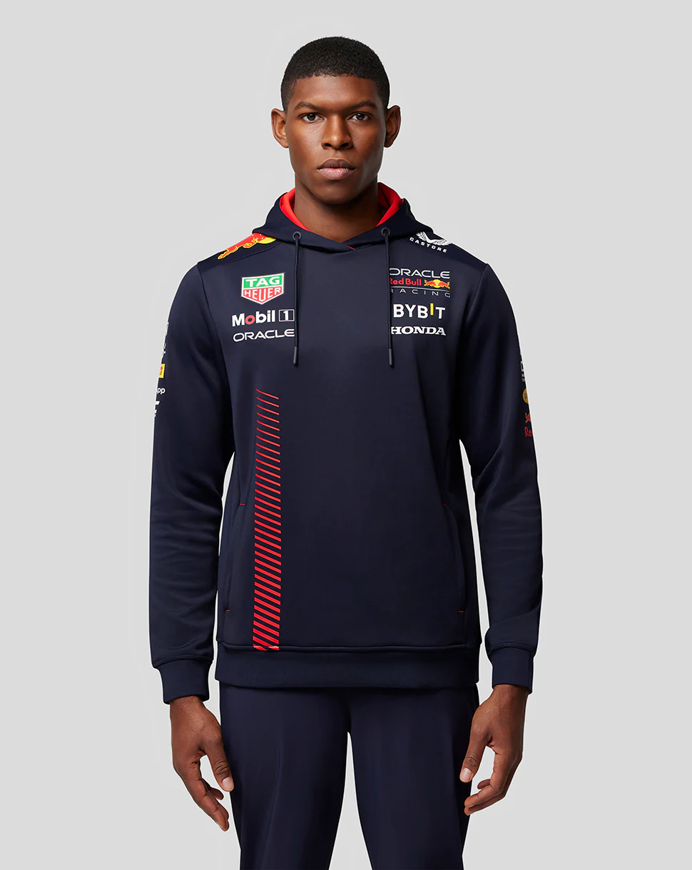 Oracle Red Bull Racing Mens Pullover Hoodie - Night Sky