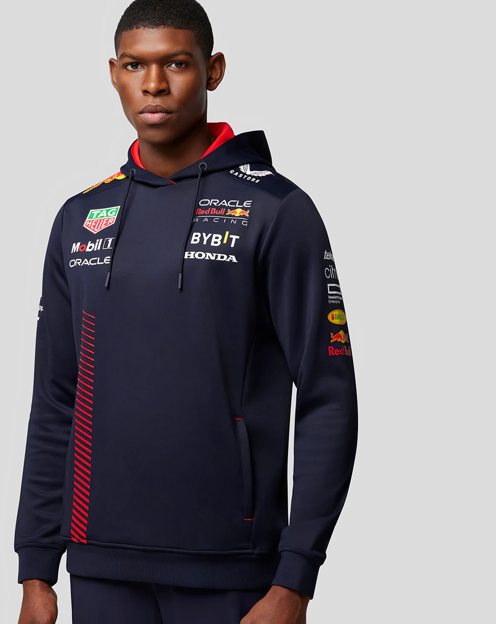 Oracle Red Bull Racing Mens Pullover Hoodie - Night Sky - Image 6
