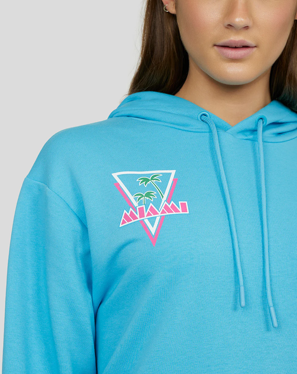 ORACLE RED BULL RACING UNISEX MIAMI OVERHEAD HOODIE - BLUE - Image 9