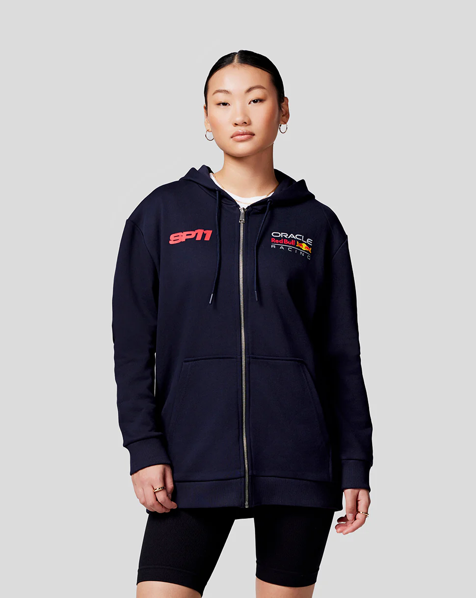 Oracle Red Bull Racing Unisex Checo Race Car Zip Hoodie - Night Sky - Image 2