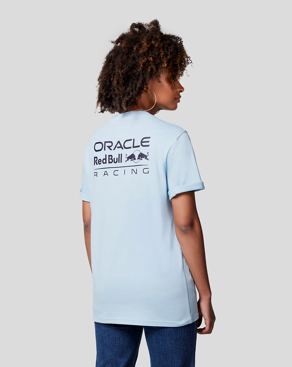 Oracle Red Bull Racing Unisex Core Tee - Dream Blue - Image 4