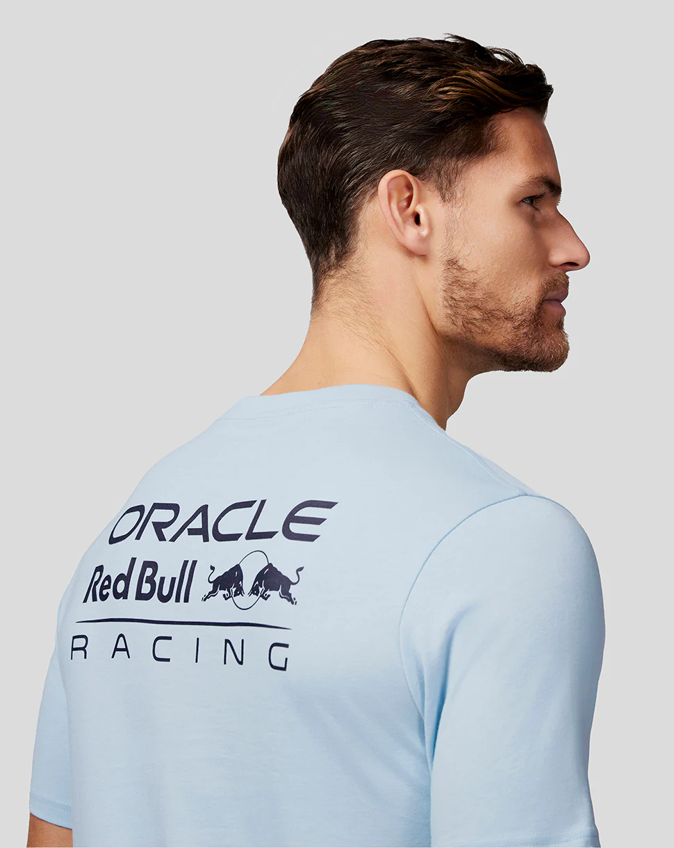 Oracle Red Bull Racing Unisex Core Tee - Dream Blue - Image 7