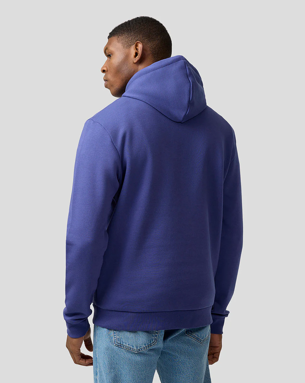 Oracle Red Bull Racing Unisex Large Front Logo Hoodie - Skipper Blue - Image 4