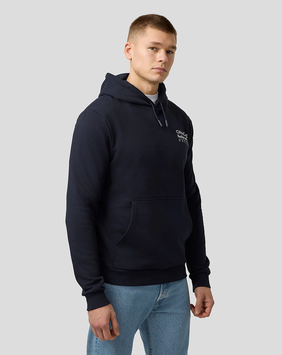 Oracle Red Bull Racing Unisex Max Verstappen Crest Pullover Hoodie - Night Sky