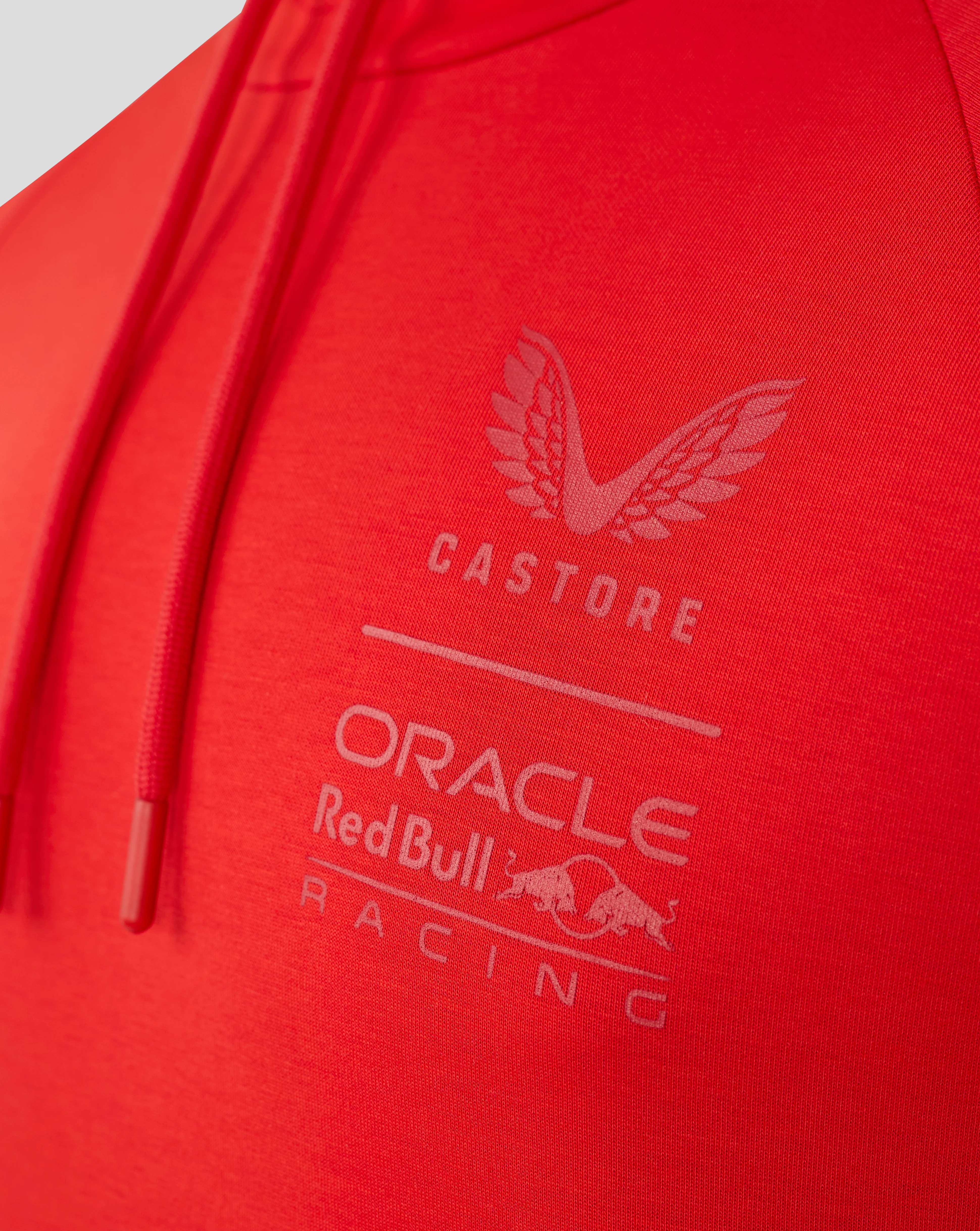 Oracle Red Bull Racing Unisex Overhead Hoodie - Flame Scarlet - Image 3