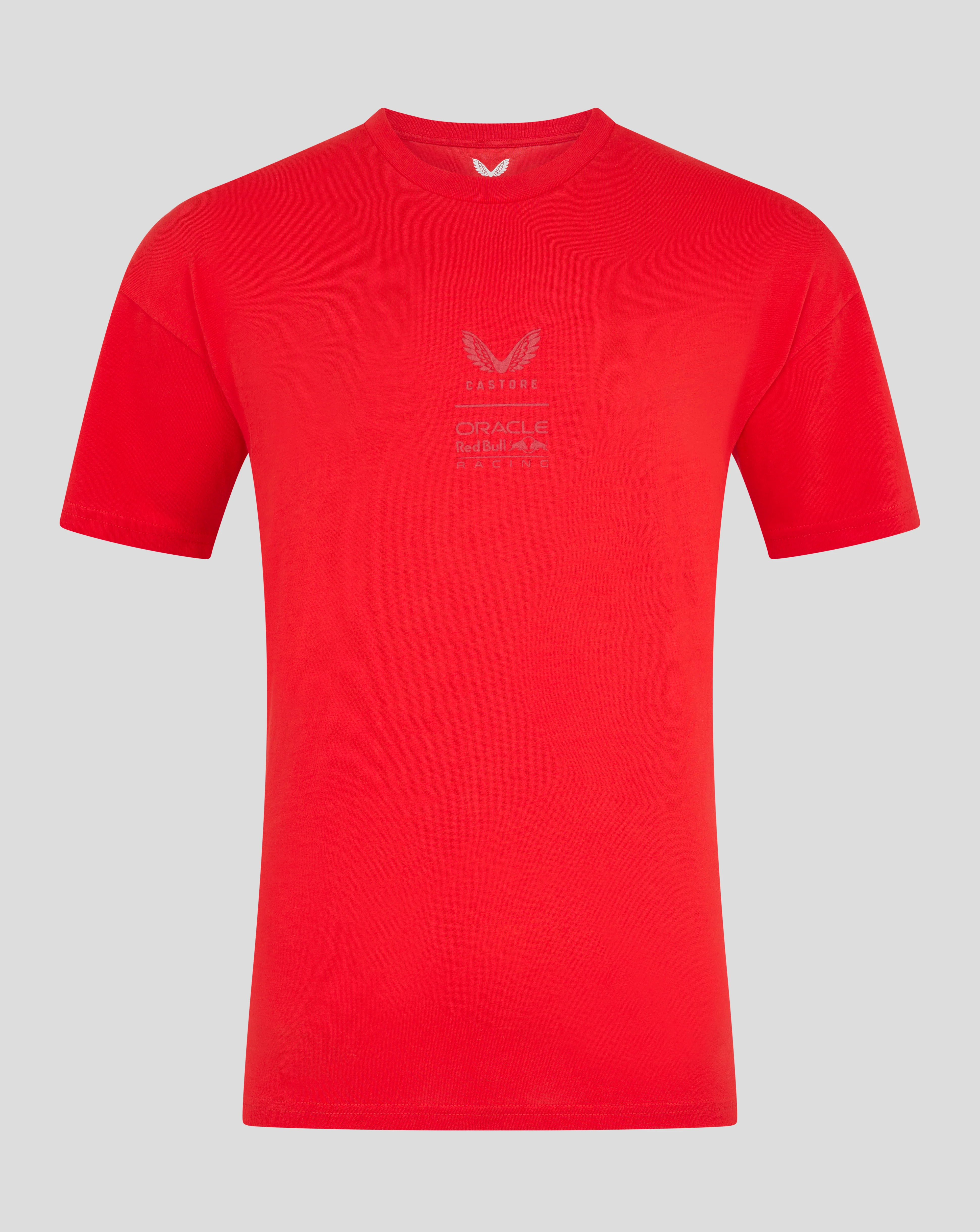 Oracle Red Bull Racing Unisex Oversized T-Shirt - Flame Scarlet