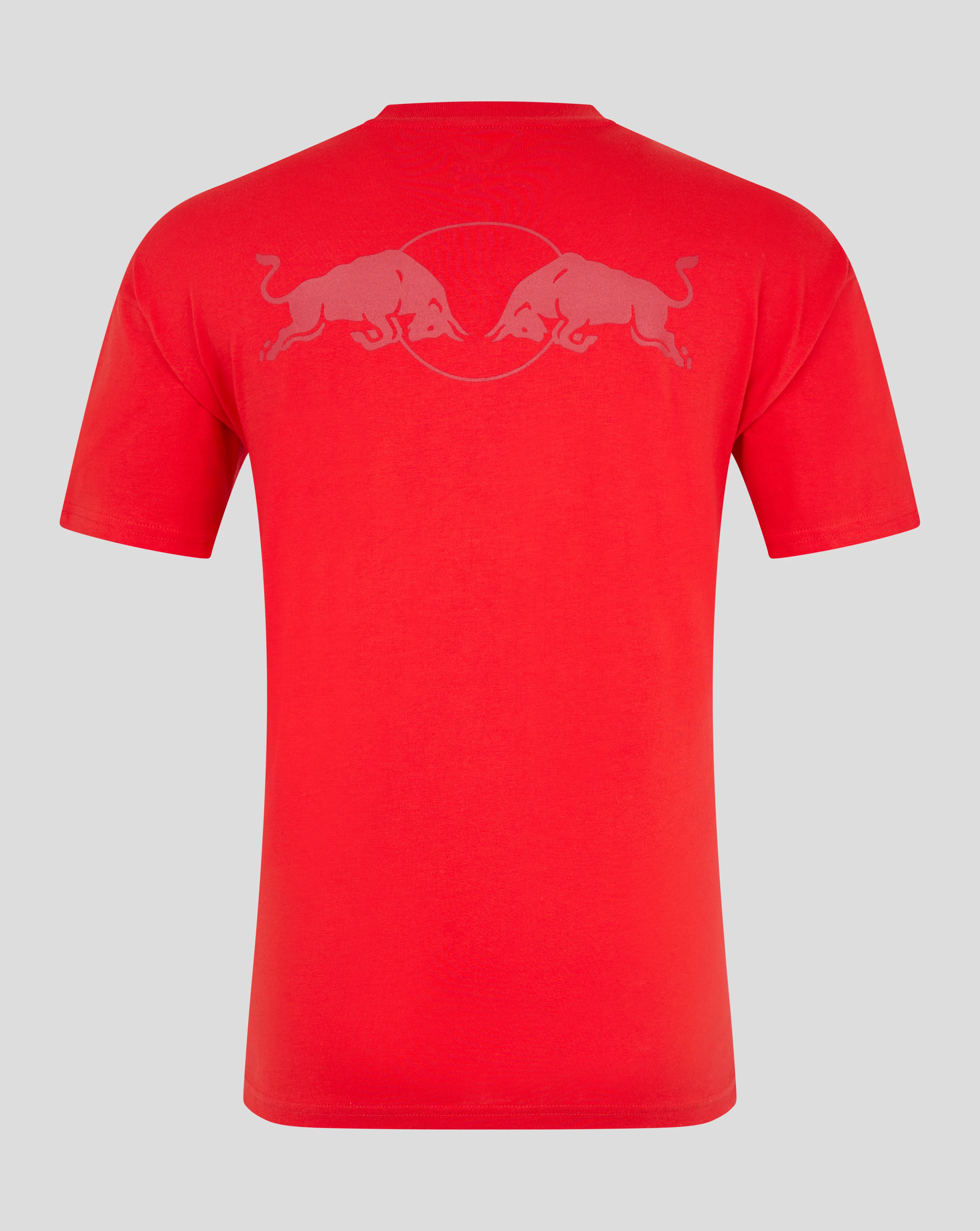 Oracle Red Bull Racing Unisex Oversized T-Shirt - Flame Scarlet - Image 2