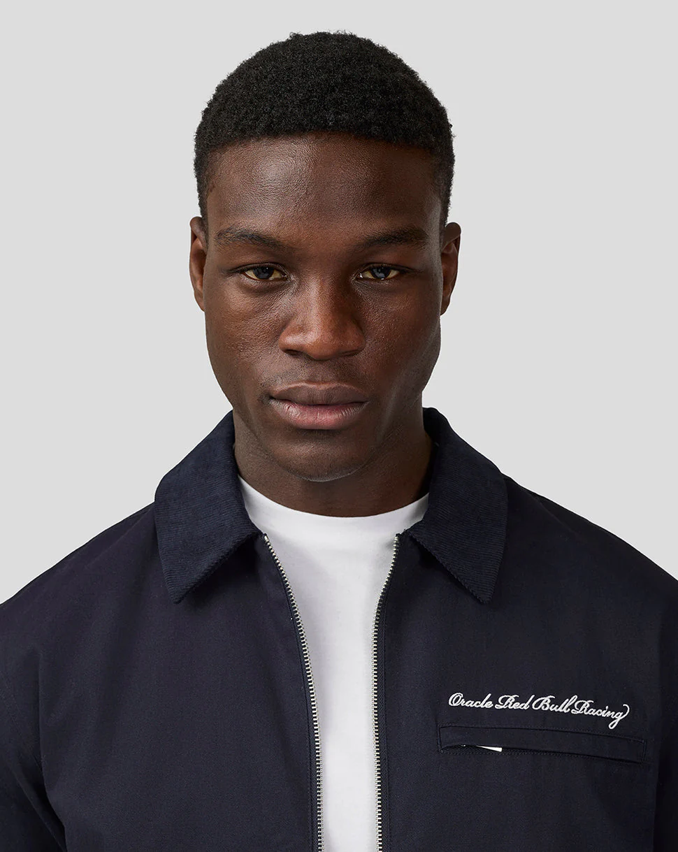 Oracle Red Bull Racing Unisex Script Work Jacket - Night Sky - Image 5