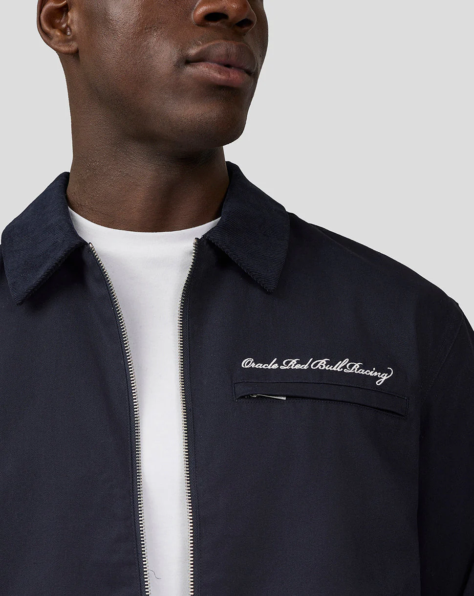 Oracle Red Bull Racing Unisex Script Work Jacket - Night Sky - Image 6