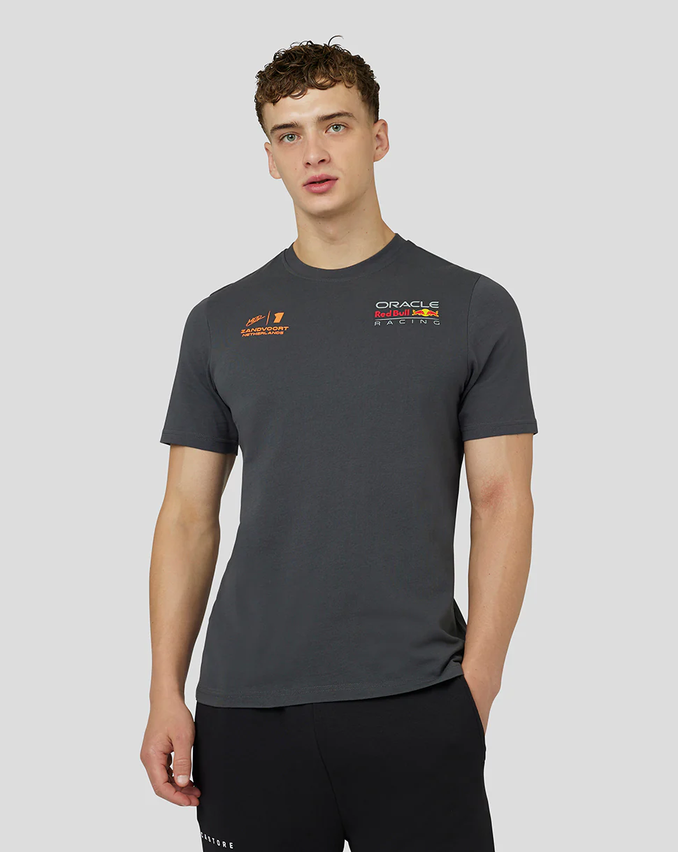 ORACLE RED BULL RACING UNISEX SHORT SLEEVE T-SHIRT RACE - ASPHALT - Image 2