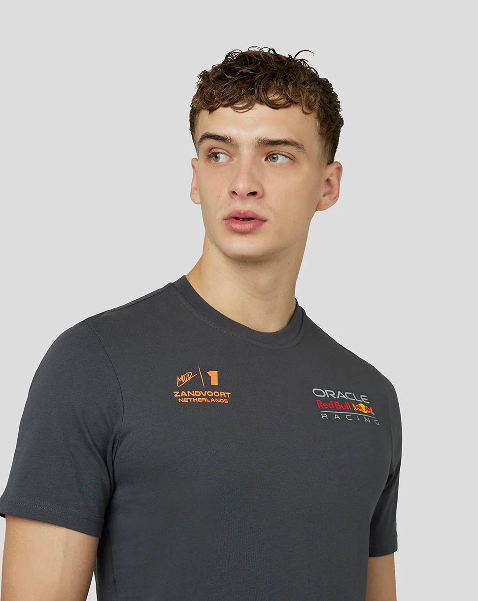 ORACLE RED BULL RACING UNISEX SHORT SLEEVE T-SHIRT RACE - ASPHALT - Image 7