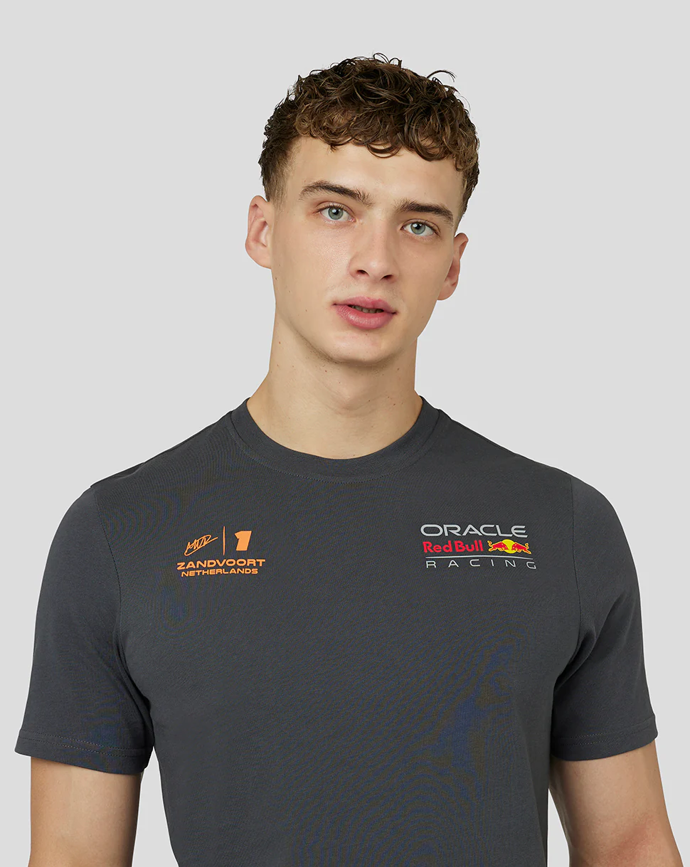 ORACLE RED BULL RACING UNISEX SHORT SLEEVE T-SHIRT RACE - ASPHALT - Image 9