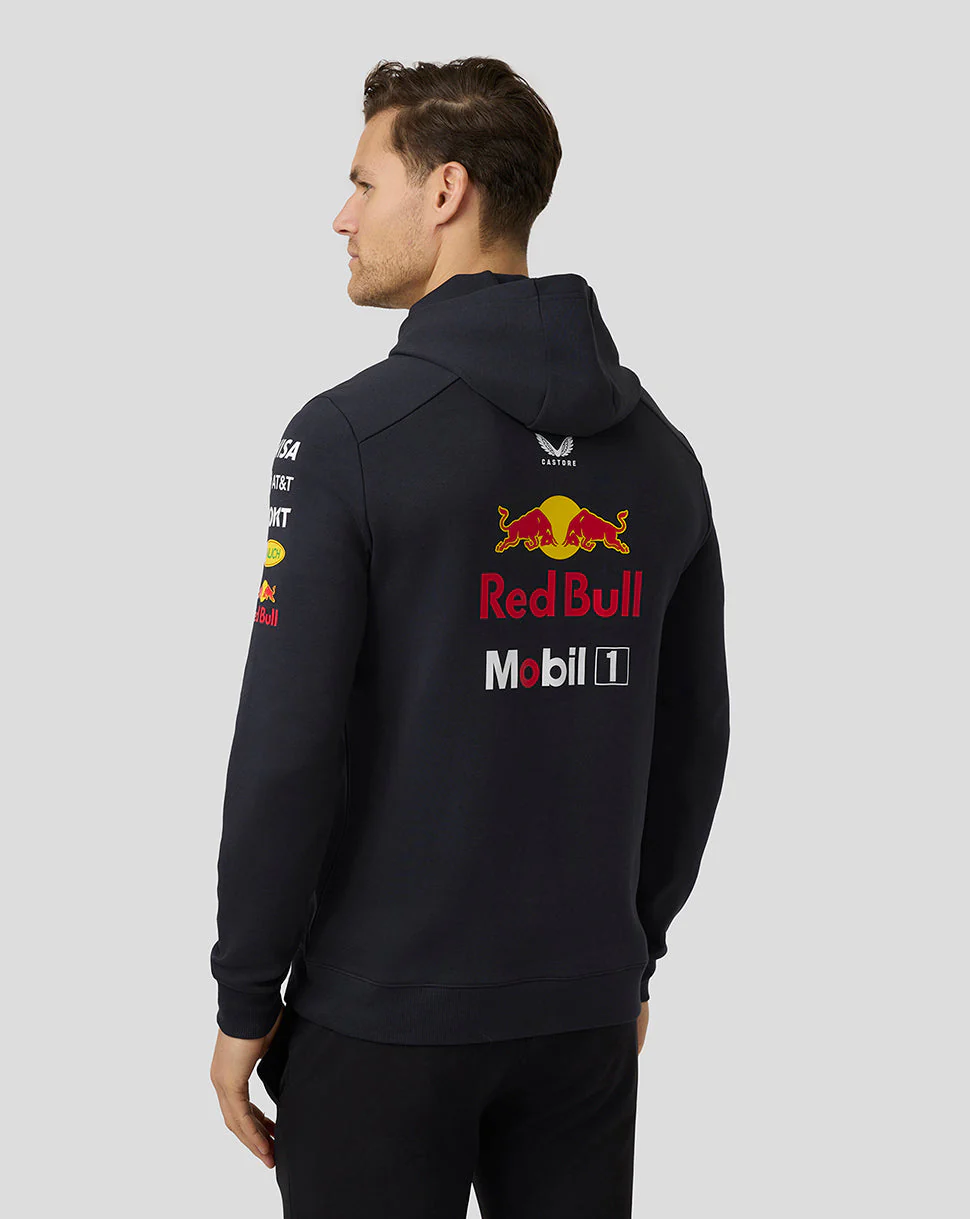 Oracle Red Bull Racing Unisex Teamline Pullover Hoodie - Night Sky - Image 3